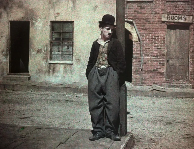 Charli Cahaplin sinema karesi